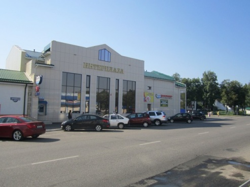Торговый центр "Интерплаза" г. Мозырь, Интернациональная улица, д 53. Изготовление каркасных металлоконструкций.