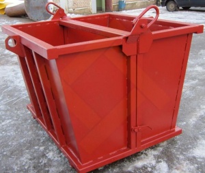 Контейнер КГ-3 грейферного типа