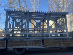 Кассета для хранения железобетонных изделий