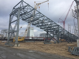Металлоконструкции для строительства Петриковского ГОК