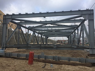 Металлоконструкции для строительства Петриковского ГОК