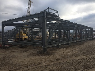 Металлоконструкции для строительства Петриковского ГОК