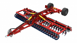 Двухрядные дисковые бороны