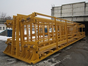 Железнодорожный контейнер для перевозки железобетонных плит