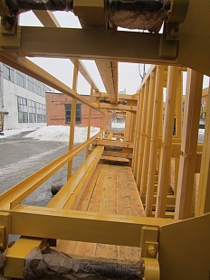 Железнодорожный контейнер для перевозки железобетонных плит